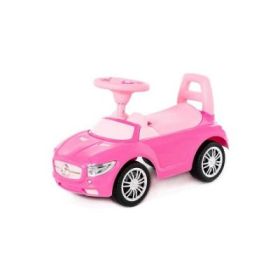 Masinuta Supercar, roz, fara pedale, 66x28. 5x30 cm