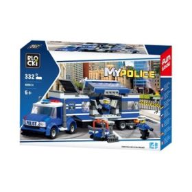 Blocki My Police. Brigada de politie mobila, 332 piese