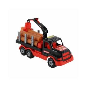 Camion cu lemne Mammoet, 47x16x26 cm