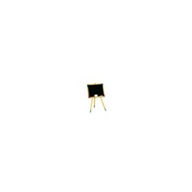Tablita lemn, neagra, 82 cm + Suport Color + Accesorii