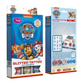 Set Tatuaje cu Sclipici, Paw Patrol, baieti