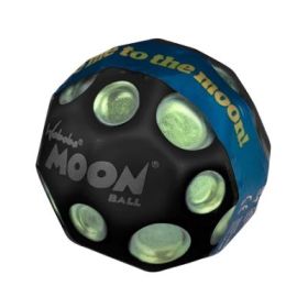 Minge hiper saritoare Dark Side of Moon, neagra cu pete colorate