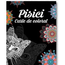 Pisici. Colorat mandale