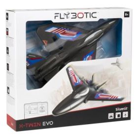 Avion cu telecomanda Evo X-Twin rosu