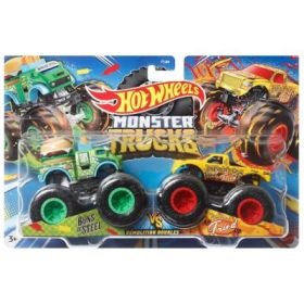 Monster Truck Set 2 masini scara 1: 64 Buns of Steel si All Fried Up