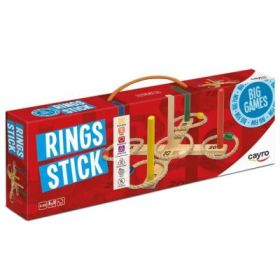 Joc din lemn de aruncat la tinta inele, Rings Stick Cayro
