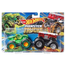 Monster Truck Set 2 masini scara 1: 64 Gunkster si 5 Alarm