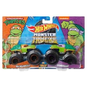 Monster Truck Set 2 masini scara 1: 64 Michelangelo si Donatello
