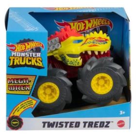 Monster Truck masinuta Twister Tredz Mega Wrex galben. scara 1: 43