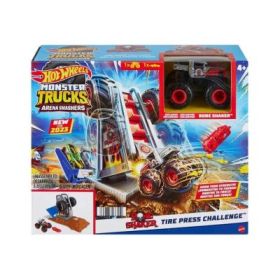 Monster Trucks Entry Challenge Arena Smashers. Provocarea Tire press