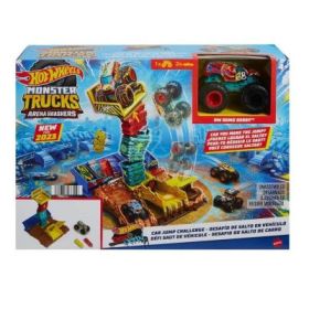 Monster Truck Arena Smashers. Provocarea saritura cu masina