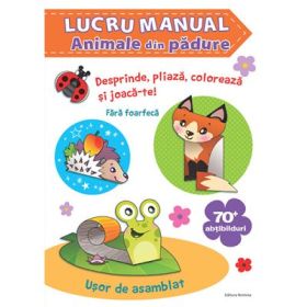 Lucru manual - Animale din padure - Agnieszka Niedzwiadek