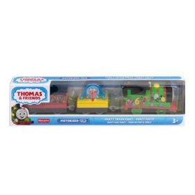 Locomotiva motorizata Percy cu 2 vagoane