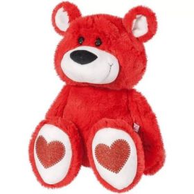 Plus ursulet Andry bordeaux 45 cm