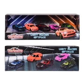 Set 5 masinute metalice de curse scara 1: 64, Majorette