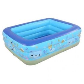 Piscina gonflabila, 150x105x55 cm, albastra