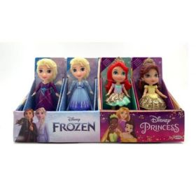 Mini papusi printese Disney si Frozen, 8 cm