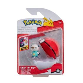 Figurine Clip N Go, Oshawott &amp; Poke Ball