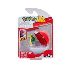Figurine Clip N Go, Snivy &amp; Poke Ball
