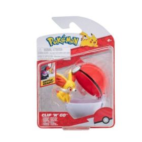 Figurine Clip N Go, Fennekin &amp; Poke Ball