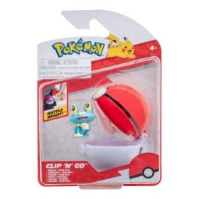 Figurine Clip N Go, Froakie &amp; Poke Ball