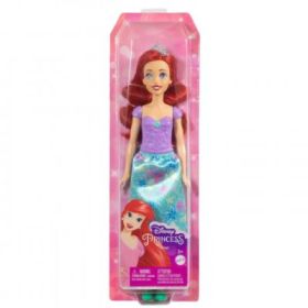 Papusa printesa Ariel, rochie mov