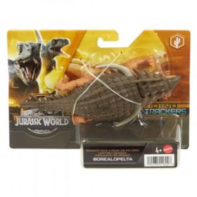 Dinozaur Borealopelta. Jurassic World Dino Trackers Danger pack