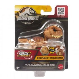 Dinozaur transformabil tyrannosaurus rex Jurassic World Fierce changers Hidden hatchers