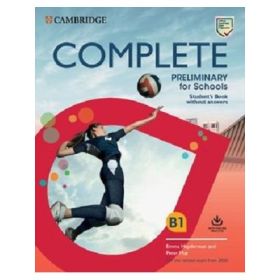 Complete Preliminary for Schools Student's Book without Answers with Online Practice and Workbook without Answers with Audio Download