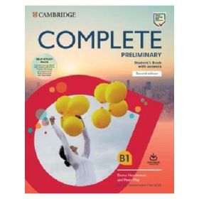 Complete Preliminary Self Study Pack (SB w Answers w Online Practice and WB w Answers w Audio Download and Class Audio)