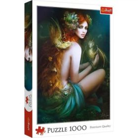 Puzzle 1000 Prietena cu dragonii, Trefl