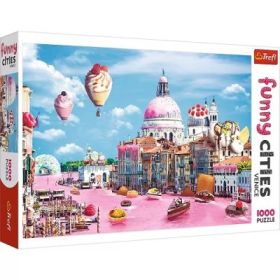 Puzzle 1000 Prajiturele la Venetia, Trefl