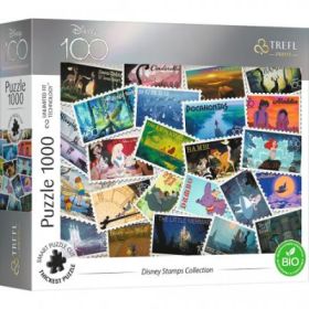 Puzzle 1000 Disney 100 Timbrele Disney, Trefl