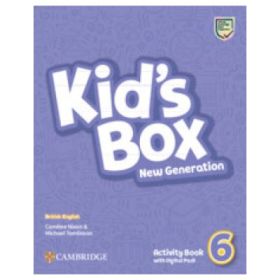 Kid's Box New Generation Level 6 Activity Book with Digital Pack - Caroline Nixon