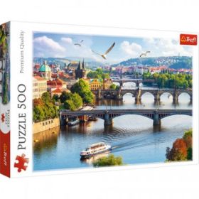 Puzzle 500. Orasul Praga, Trefl