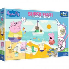 Puzzle Primo 24 super maxi, Peppa Pig, Trefl