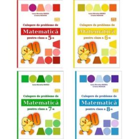 Pachet Complet Culegerile de probleme de matematica PUISORUL clasele 5, 6, 7 si 8. Editia 2026 - Ioana Monalisa Manea
