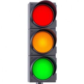 Semafor rosu/galben/verde, pentru scolile de soferi