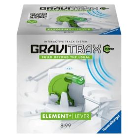 Joc de constructie Gravitrax Power Lever, Maner electric, set de accesorii automat