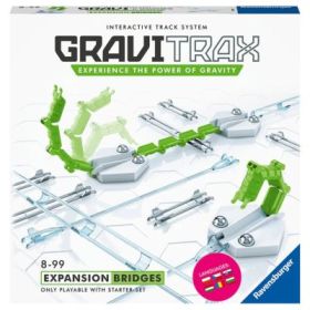 Joc de constructie Gravitrax Bridges, Poduri, set de accesorii, multilingv inclusiv romana