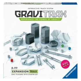 Joc de constructie Gravitrax Trax, Piste, set de accesorii, multilingv inclusiv romana