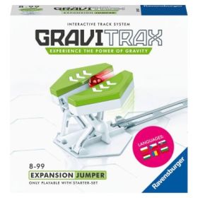 Joc de constructie Gravitrax Jumper, Saritor, set de accesorii, multilingv inclusiv romana