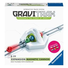 Joc de constructie Gravitrax Magnetic Cannon, Tun Magnetic, set de accesorii, multilingv inclusiv romana