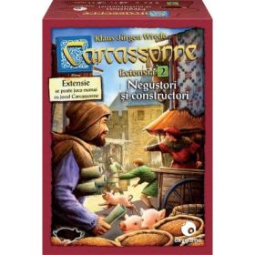 Joc Carcassonne Extensia 2. Negustori si constructori