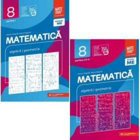 Pachet Consolidare 2025-2026 clasa a 8-a. Matematica. Aritmetica, algebra, geometrie, partea 1 si 2 - Anton Negrila