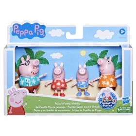 Set figurine Familia Pig in vacanta