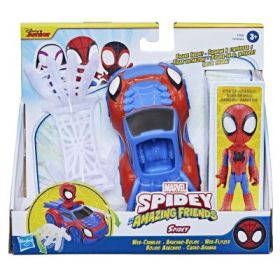 Set masinuta si figurina accesoriu Spidey, Spidey prietenii extraordinari