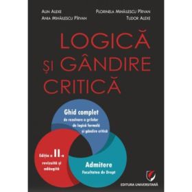 Logica si gandire critica. Admitere la Facultatea de Drept - Alin Alexe