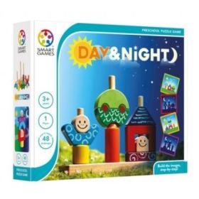 Joc de logica Day and Night, cu 48 de provocari, limba romana