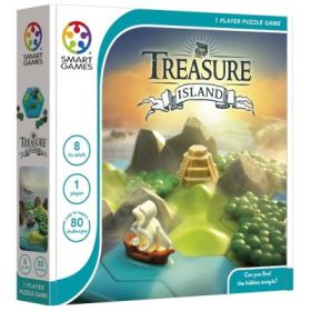Joc de logica Treasure Island, cu 80 de provocari, limba romana